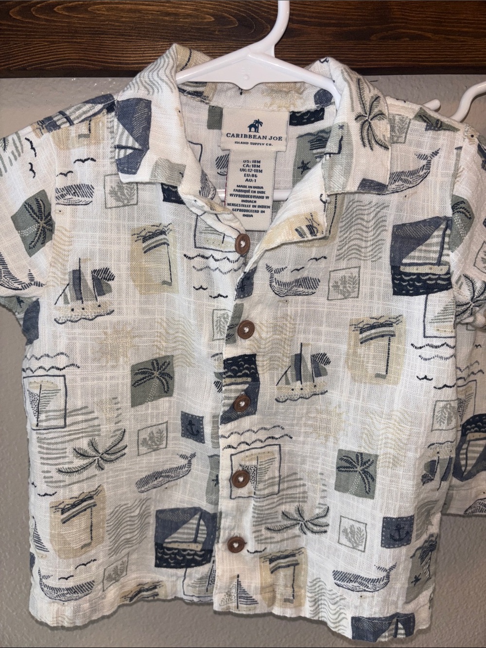 Caribbean Joe Baby Shirt & Short set